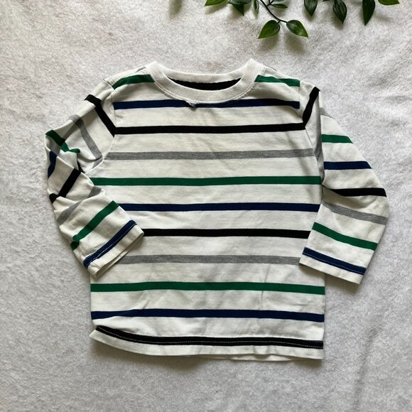 FREE w/ Purchase | Gymboree 6-12M Long Sleeve Shirt Striped - Playwear Flawed - Picture 15 of 15